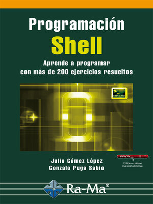 cover image of Programación shell. Aprende a programar con más de 200 ejercicios resueltos